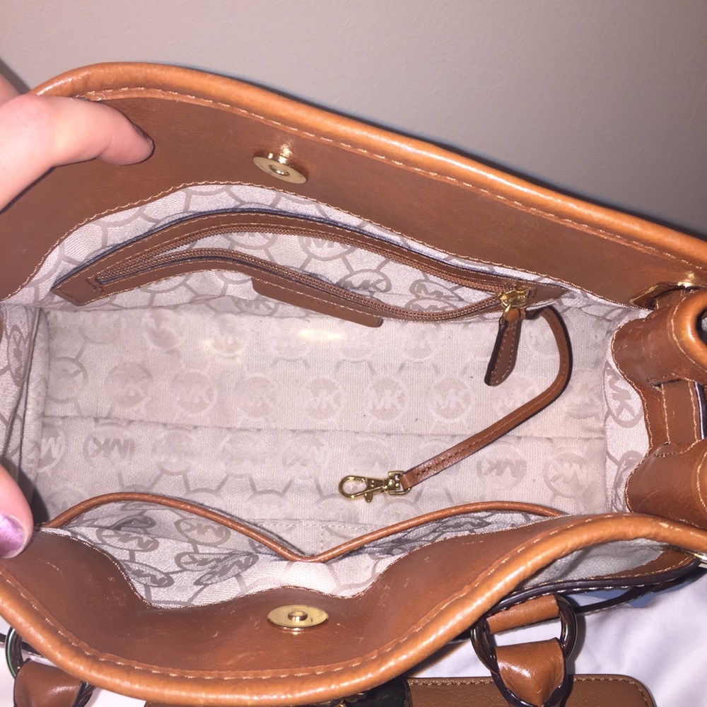 michael kors hamilton cloth bag and wallet set - Picture 3 of 8